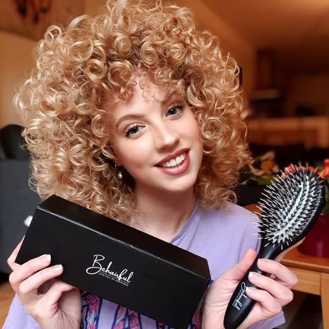 The PRO Detangler Travel Brush - Behairfulbrush.com