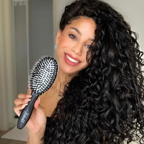 The PRO Detangler Travel Brush - Behairfulbrush.com