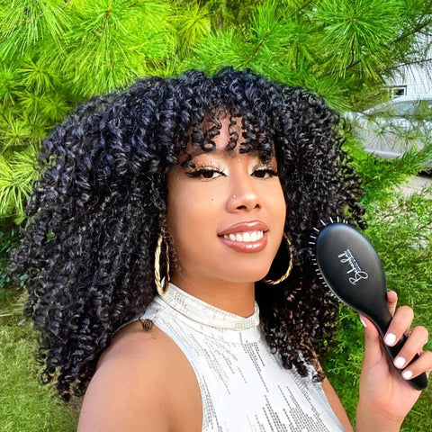 The PRO Detangler Travel Brush - Behairfulbrush.com